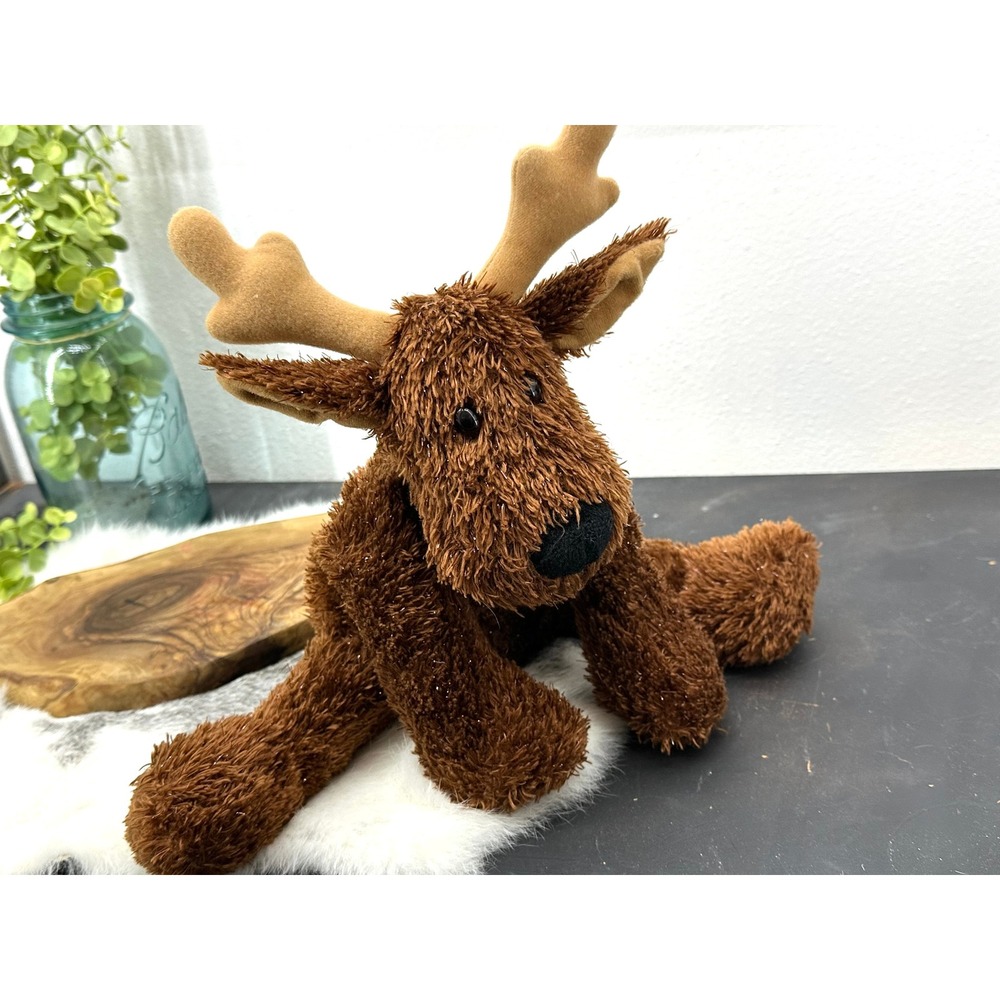 Hallmark Rodney‎ Reindeer Plush sparkle Holiday Stuffed Animal Christmas Decor